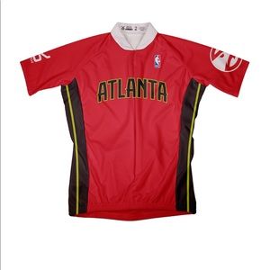 VOmax X NBA  Atlanta Hawks Basketball Cycling Jersey Men’s Size Large